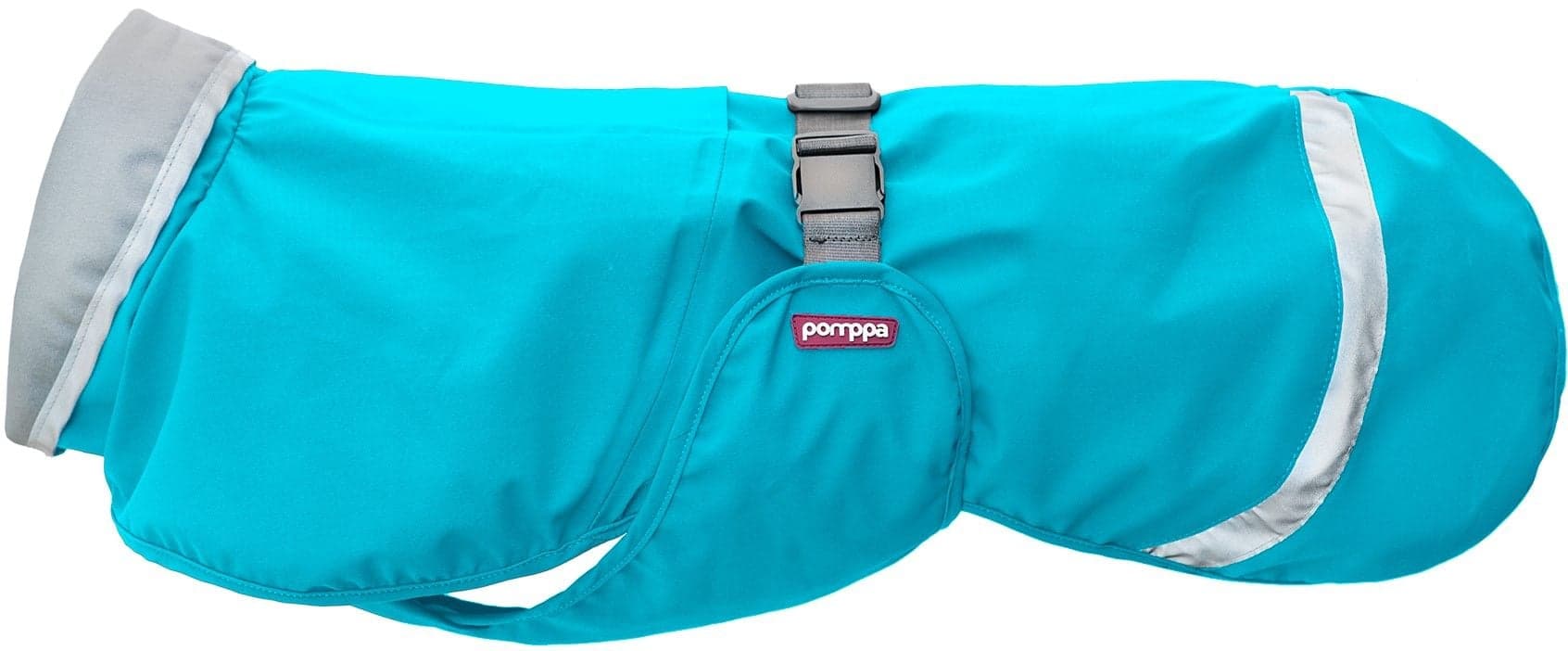 Pomppa Kuori koiran sadetakki, 60-65 cm, Arctic