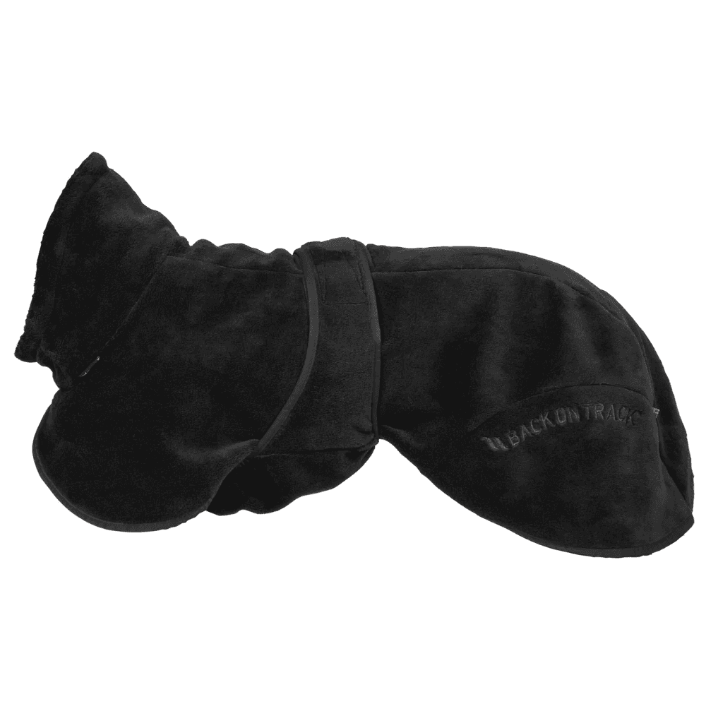 Back on Track Bay Dry Coat Low Set Tail 30-35 cm Musta