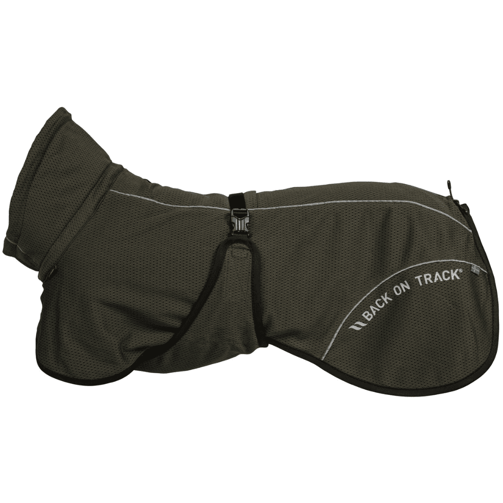 Back on Track Bay Mesh Coat High Set Tail 40-50 cm Oliivinvihreä