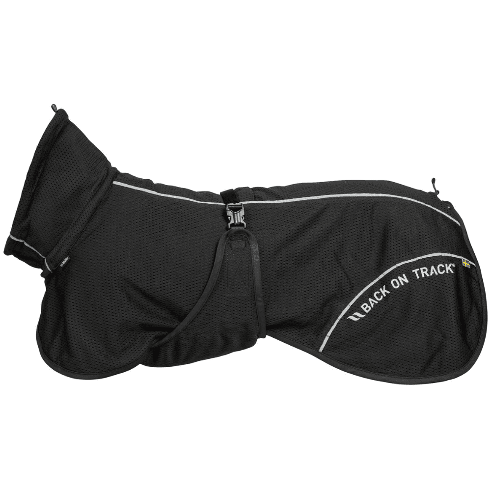 Back on Track Bay Mesh Coat High Set Tail 55-65 cm Musta