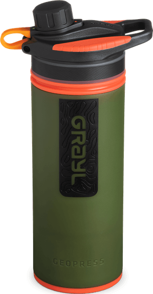 Grayl GeoPress Purifier Bottle vedensuodatin, Oasis Green