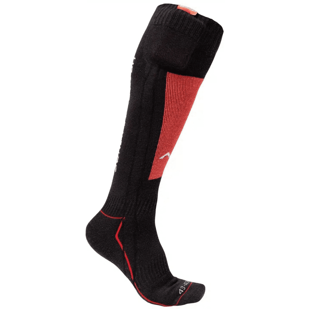 HeatX Heated Technical Socks w/battery V2 Punainen / Musta