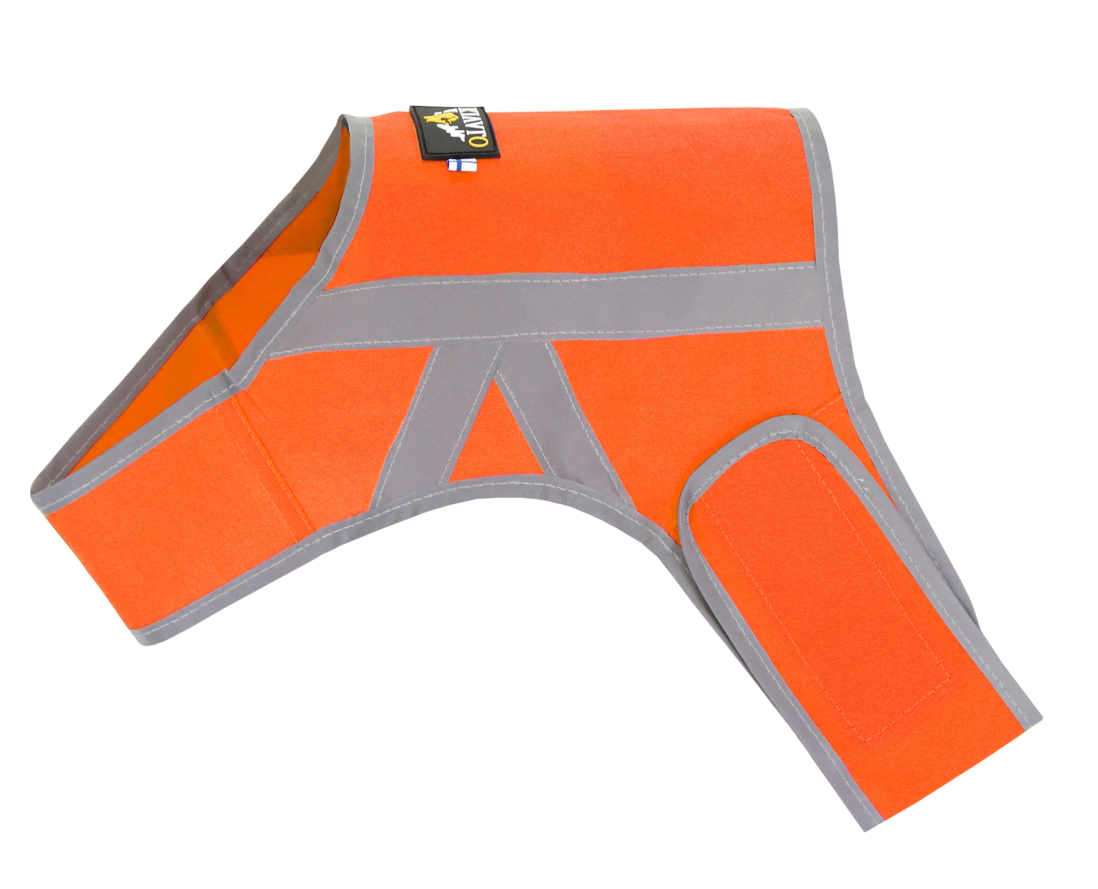 Kivalo Kaamos Dog Reflective Vest heijastinliivi koirille, S, oranssi