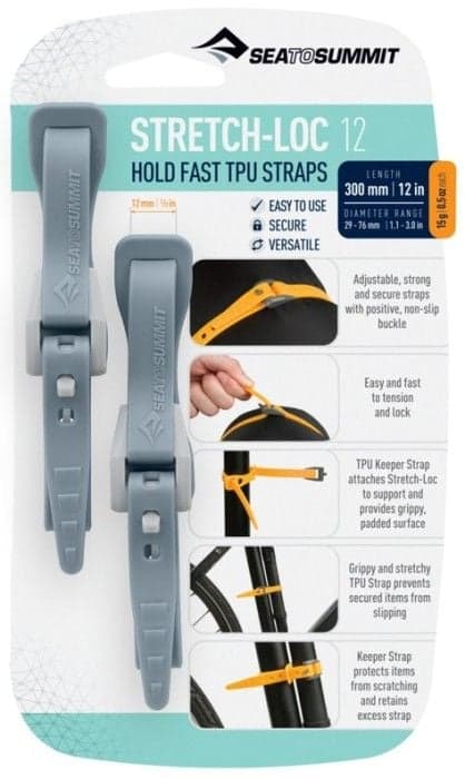Sea To Summit Strap Stretch-Loc TPU 12x300 mm 2-pack Dusk