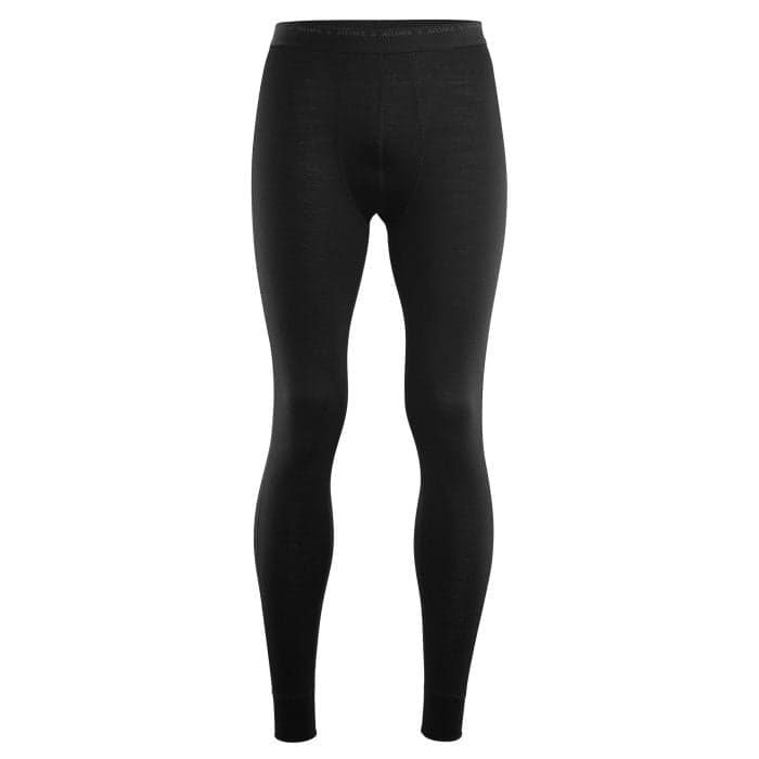 Aclima LightWool Longs Man Pikimusta