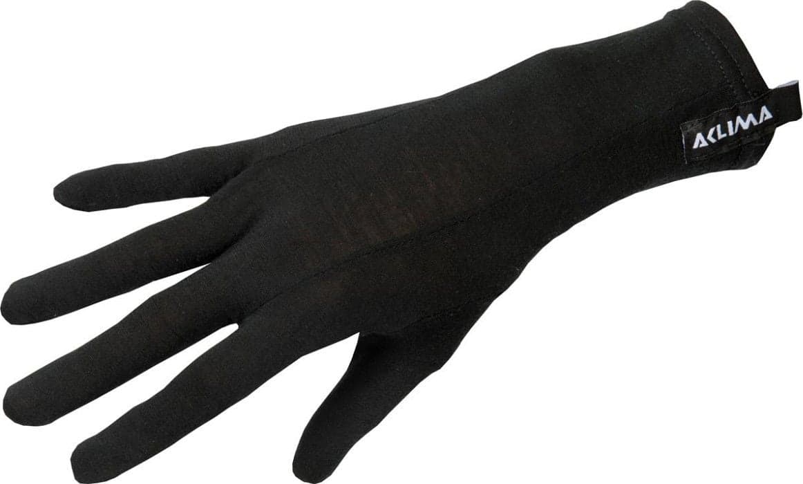 Aclima HotWool Unisex -merinovillahanskat (Pikimusta)