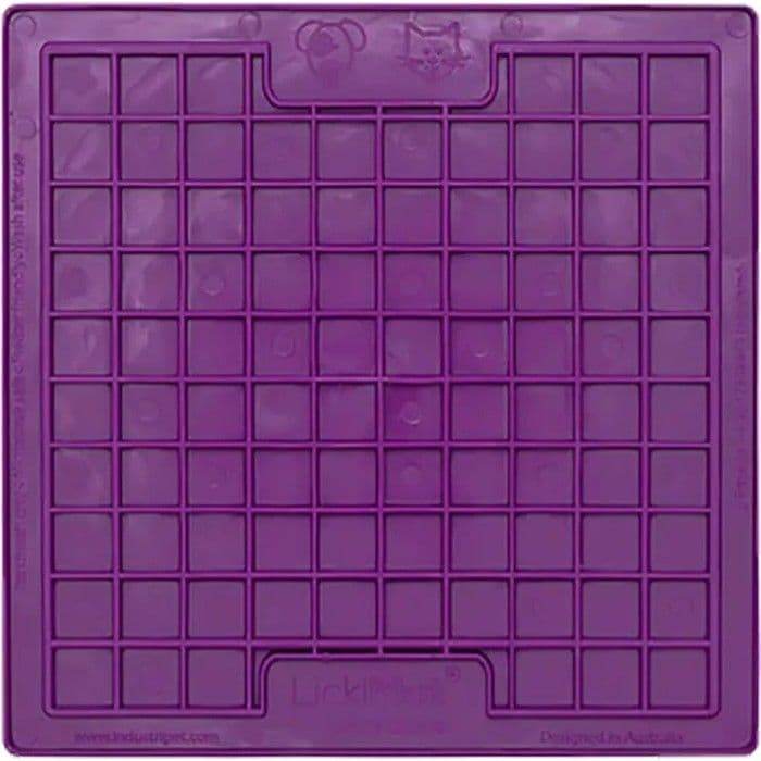 Lickimat Playdate nuolemismatto, liila 20 x 20 cm