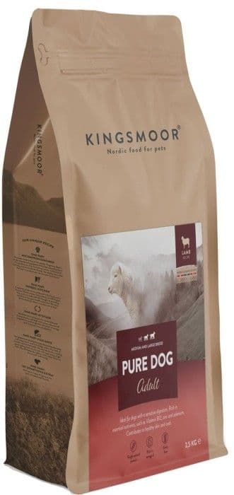 Kingsmoor Pohjoismainen lammas suurikokoisille koirille, 2,5 kg