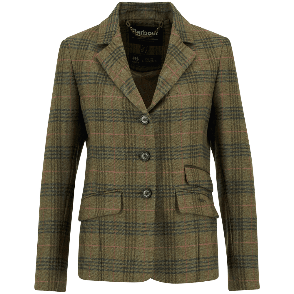 Barbour W's Carlby Tailored Jacket Arabesque/Brown