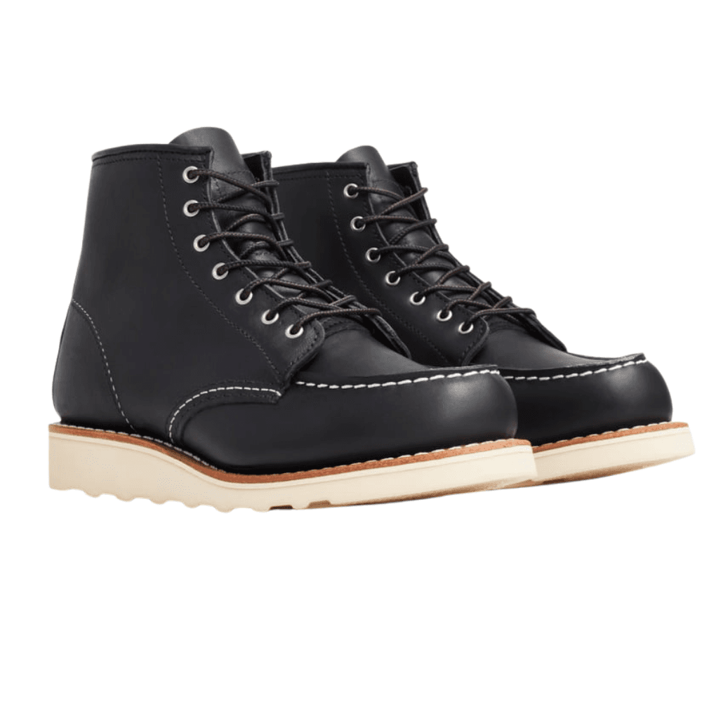 Red Wing Shoes Red Wing W's 6 Classic Moc Black Boundary