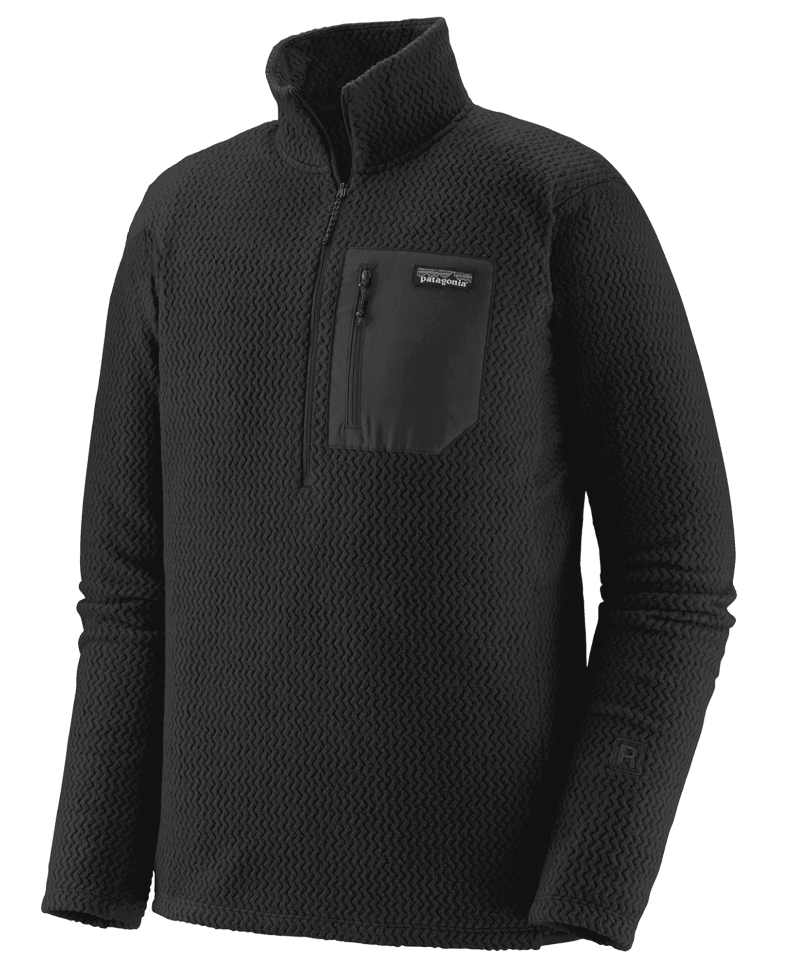 Patagonia M's R1 Air Zip Neck Musta