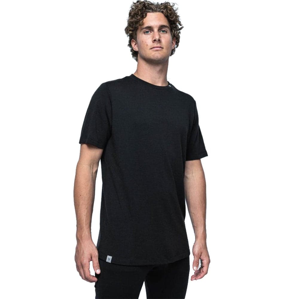 Woolf Merino M's Tuv Tee Musta