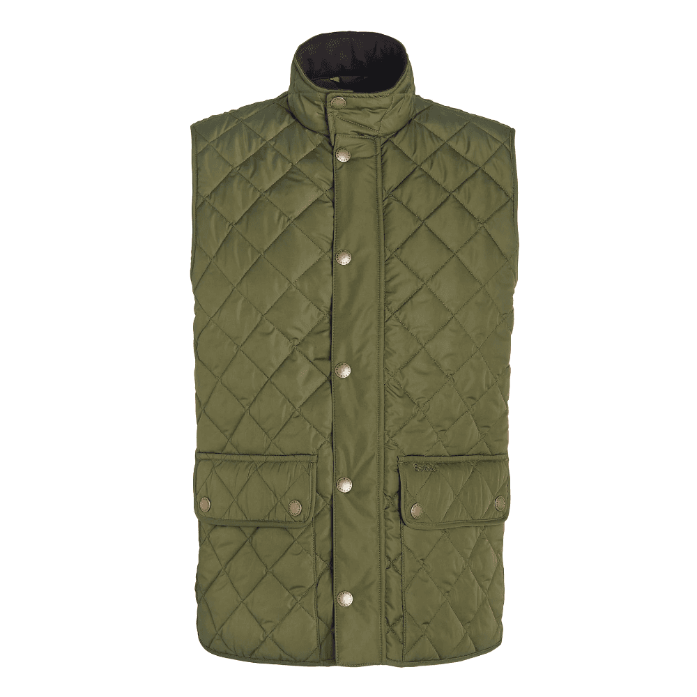 Barbour Lowerdale Gilet Tumma sammalenvihreä (Dark Moss)
