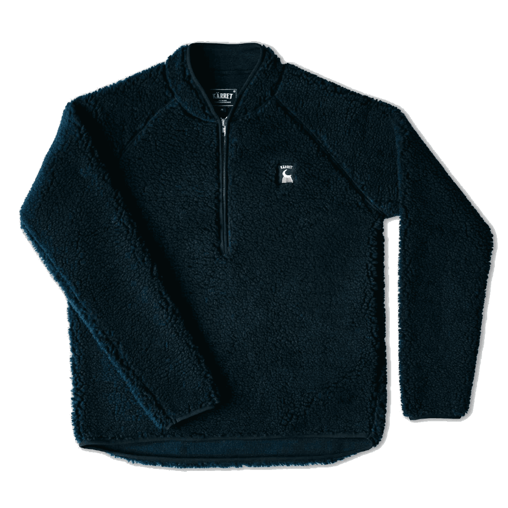 Kärret Half Zip Fleece Tummansininen