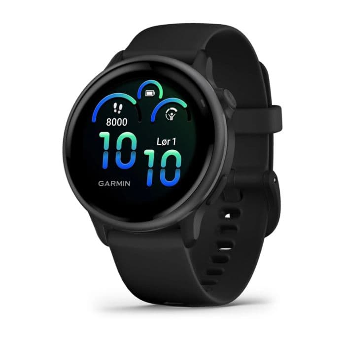 Garmin vívoactive 6 – 33 mm musta, GPS-älykello juoksuun, rannesykemittaus ja monilajitoiminnot