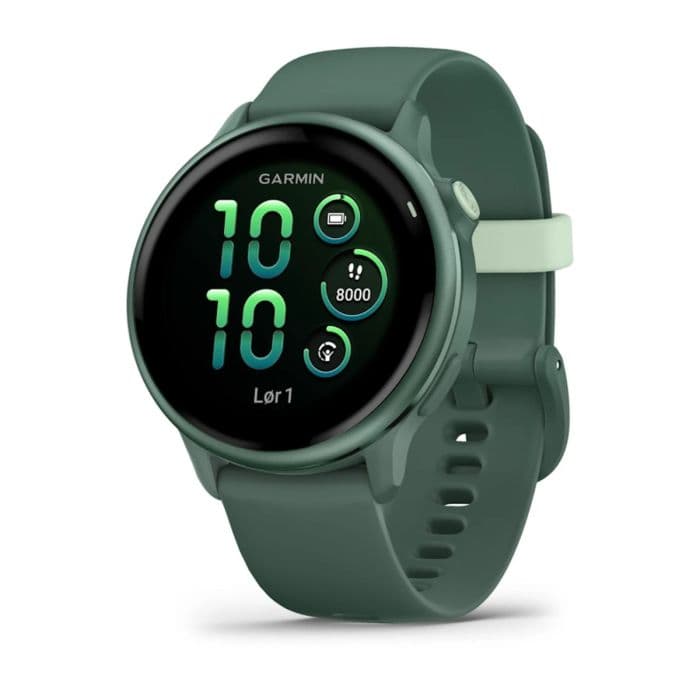 Garmin vívoactive 6 (43 mm) Vihreä — GPS-juoksukello & älykello, rannesykemittaus, aktiivisuus- ja unen seuranta