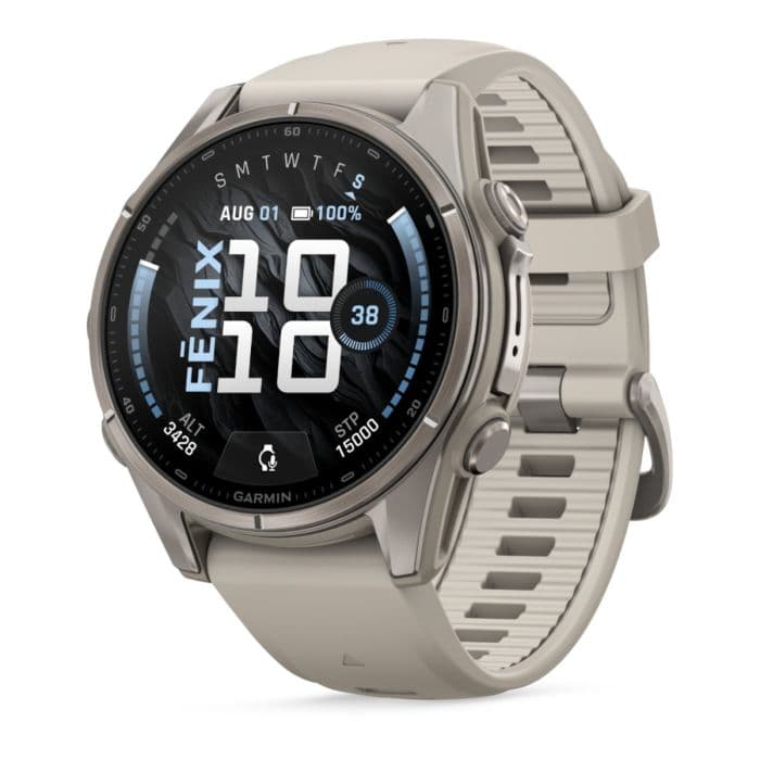 Garmin fēnix 9 AMOLED - 43 mm K. ONE SIZE Harmaa Unisex