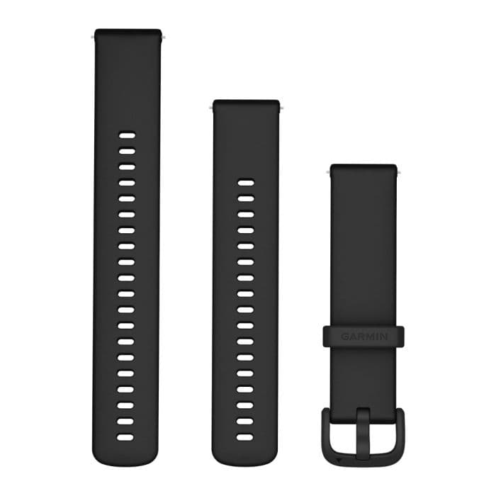 Garmin Quick Release 20 mm Silikonranneke – Täydellinen aktiivisille juoksijoille, tyylikäs ja helppo vaihtaa