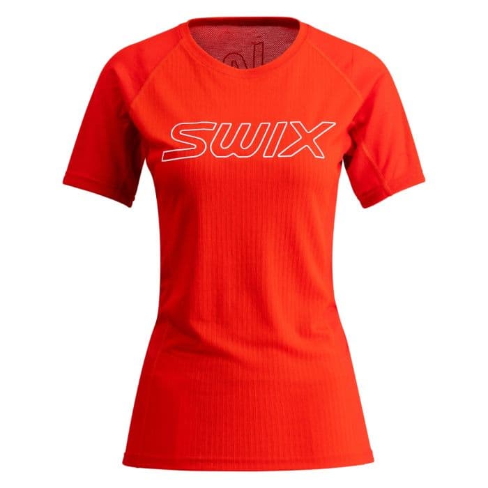 Swix RaceX Light SS Tee K. M Punainen Naiset