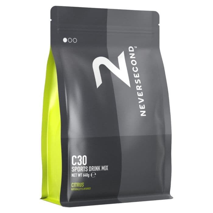 NeverSecond C30 Sport Drink Citrus 640g 640g Musta