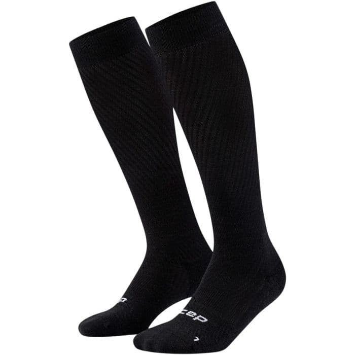 CEP Core Flight Socks Tall 2.0 K. 39-44CM IV Musta Miehet