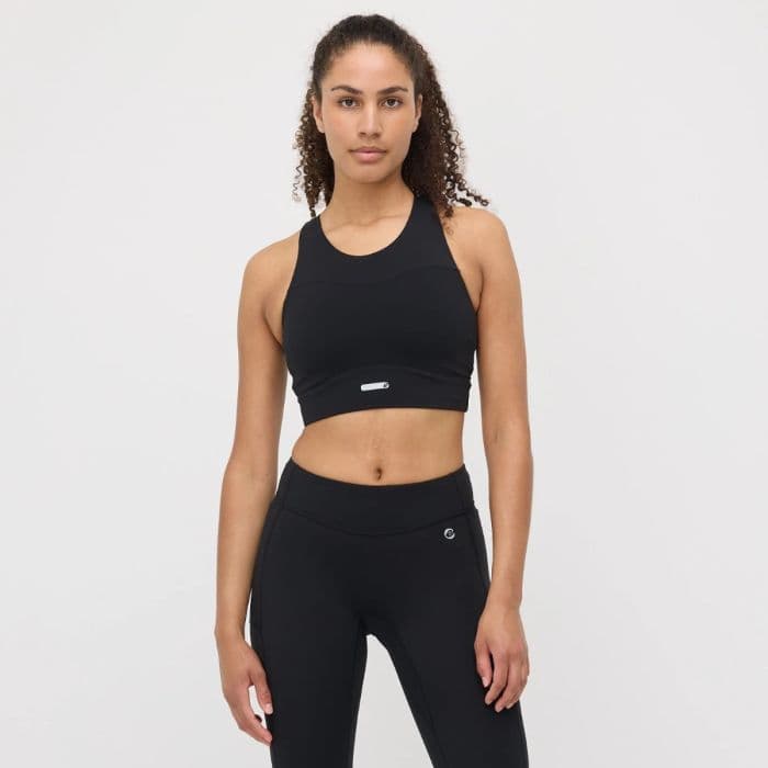 EYDA Amber High Neck Sports Bra K. L Musta Naiset