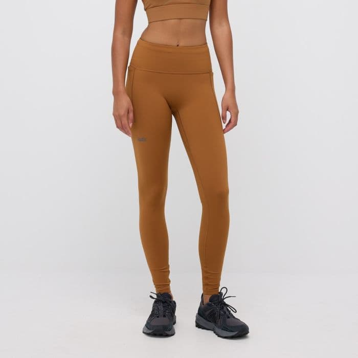 EYDA Isa Compression Pocket Tights K. L Ruskea Naiset