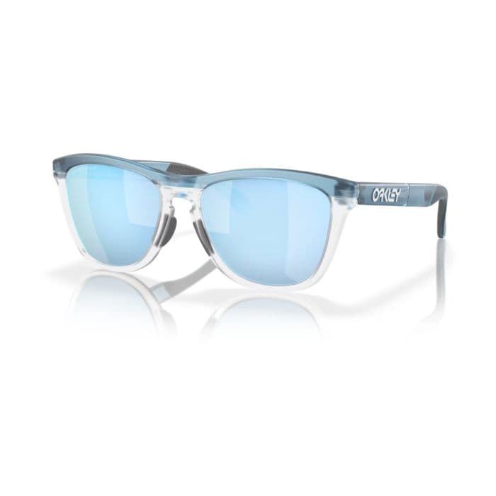 Oakley Frogskins Prizm Polarized Aurinkolasit - Koko Yksi, Sininen, Täydellinen Juoksuun ja Ulkoiluun