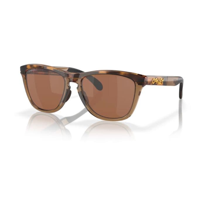 Oakley Frogskins Aurinkolasit, Ruskea Tortti (Prizm Tungsten Polar), Yksi Koko - Tyylikkäät ja Suojavat Juoksuun