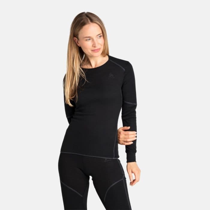Odlo Merino 200 BL Pitkähiha Crew Neck - Koko M - Juoksuvaatteet