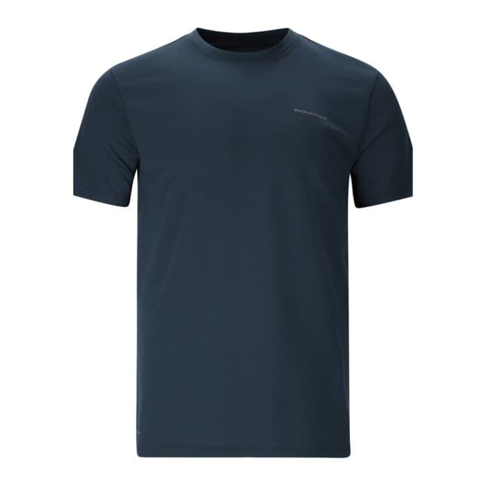 Endurance Vernon V2 Performance SS Tee K. L Sininen Miehet