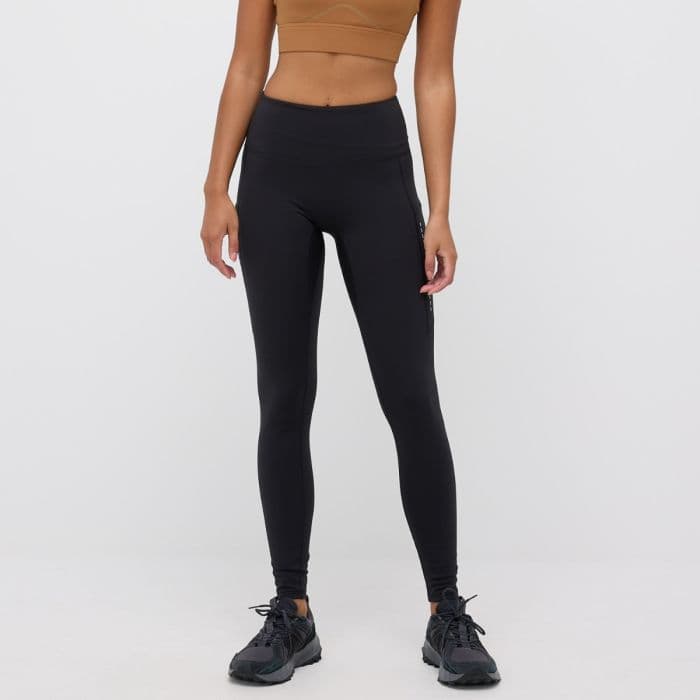 EYDA Ellie Winter Pocket Tights K. XXL Musta Naiset