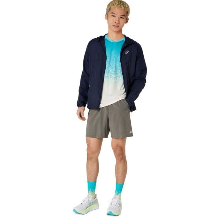 ASICS Road 2in1 7 Inch Shorts K. L Vihreä Miehet