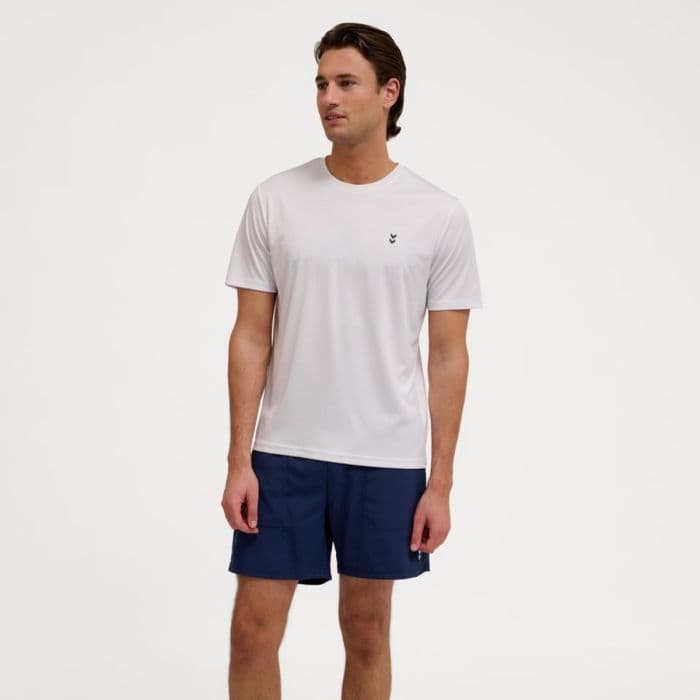 Hummel Pulse Training SS Tee K. L Valkoinen Miehet
