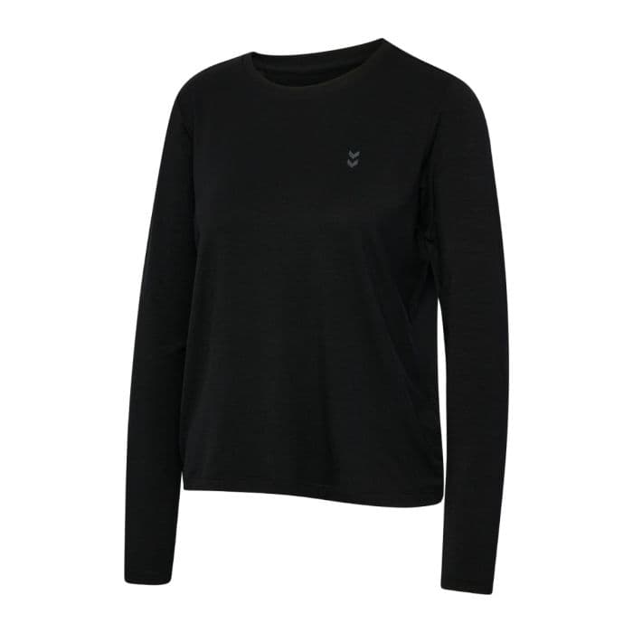 Hummel Yoga Soft Loose LS Tee K. XL Musta Naiset