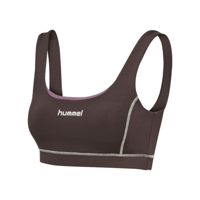 Hummel Pulse Retro Medium Support Bra K. L Ruskea Naiset