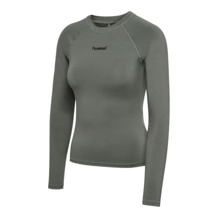 Hummel Prima LS Tee K. L Harmaa Naiset