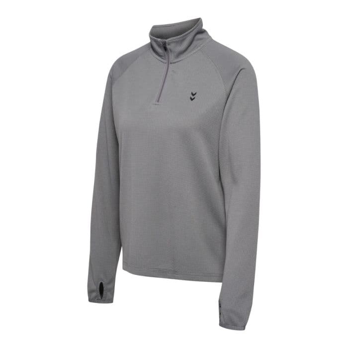 Hummel Pulse Half Zip Midlayer K. M Harmaa Naiset
