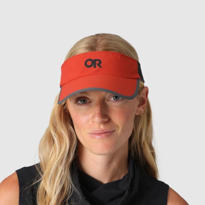 Outdoor Research Swift Visor K. ONE SIZE Punainen Unisex