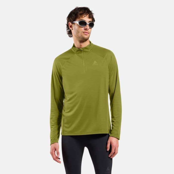 Odlo Midlayer Essential Half ZipMidlayer Essential Half Zip K. S Vihreä Miehet