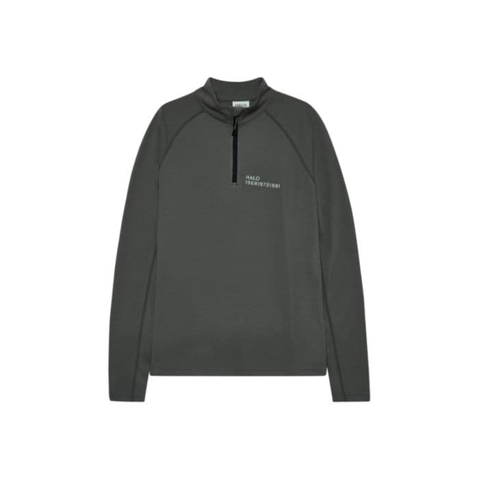 HALO Sorona Half Zip K. XS Harmaa Unisex