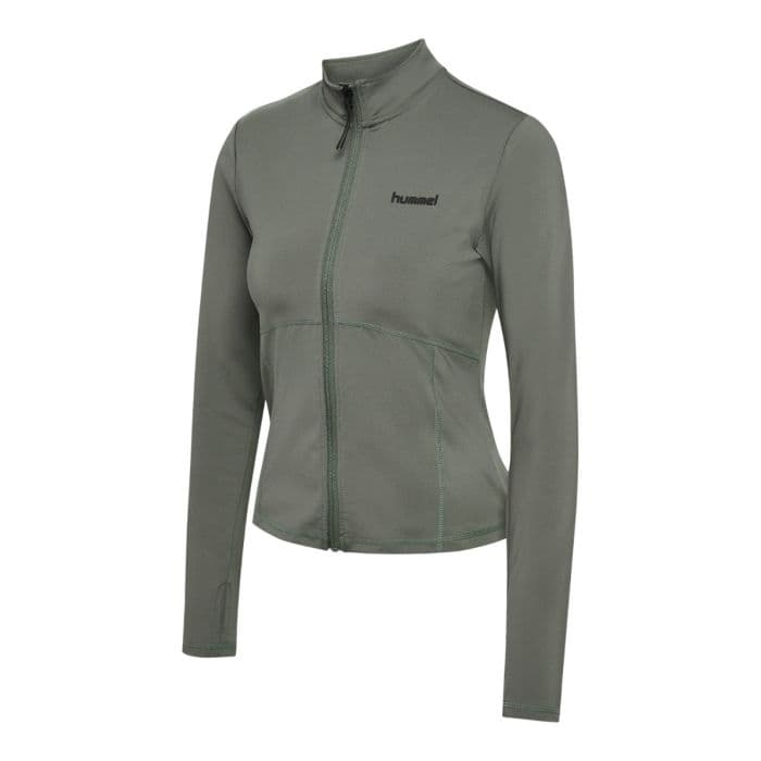 Hummel Prima Zip Blouse K. XL Harmaa Naiset