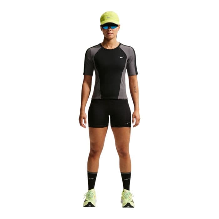 Nike Tempo HW4 Inch Running Shorts K. XS Musta Naiset