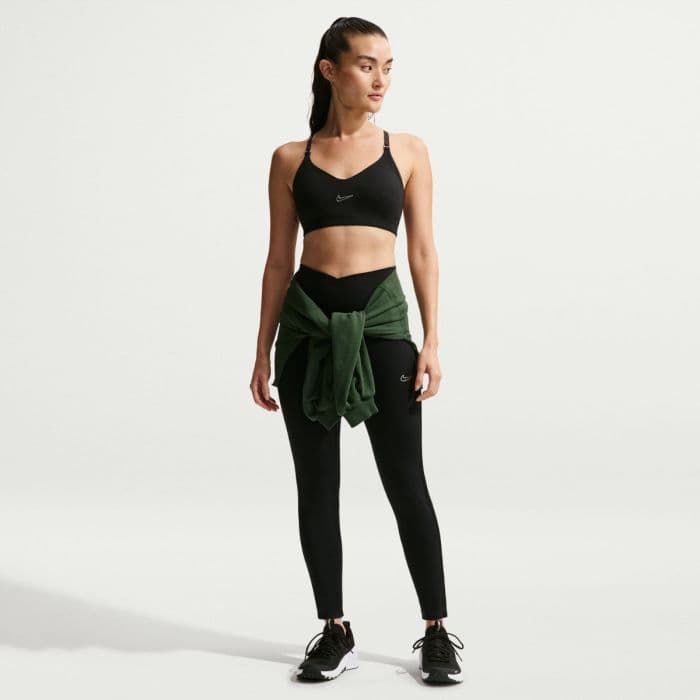 Nike Dri-FIT High-Waisted Leggins K. L Musta Naiset