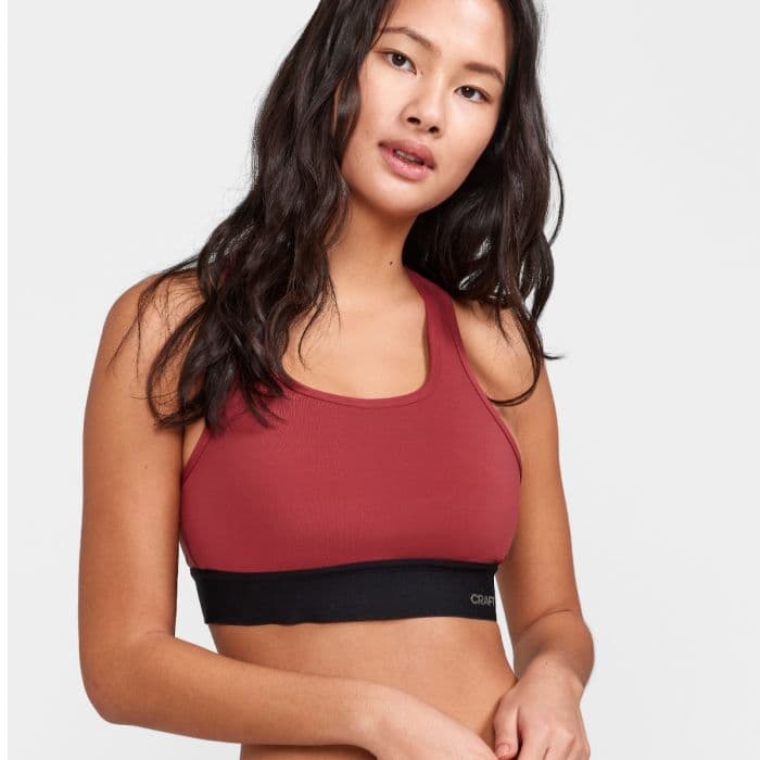 Craft Training Bra Padded K. XS Punainen Naiset