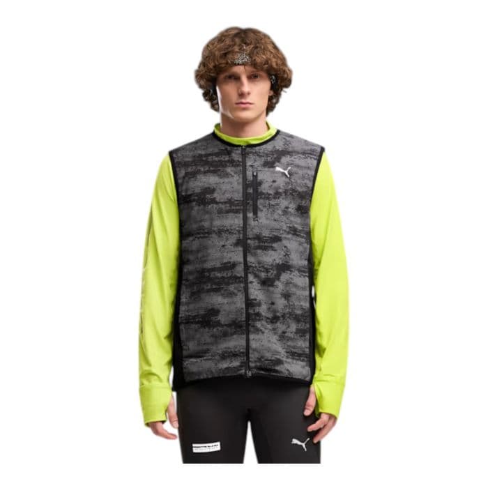 PUMA Run Brightstride Primaloft Vest K. L Musta Miehet