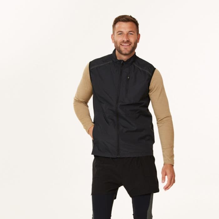 Endurance Hugoee Vest K. M Musta Miehet