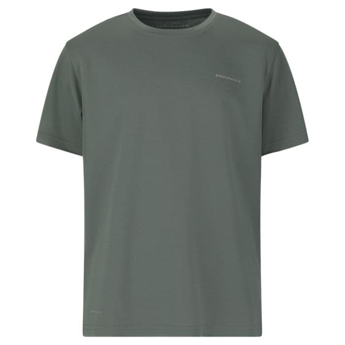 Endurance Vernon V2 Performance SS Tee K. 8/128 Vihreä Lapset