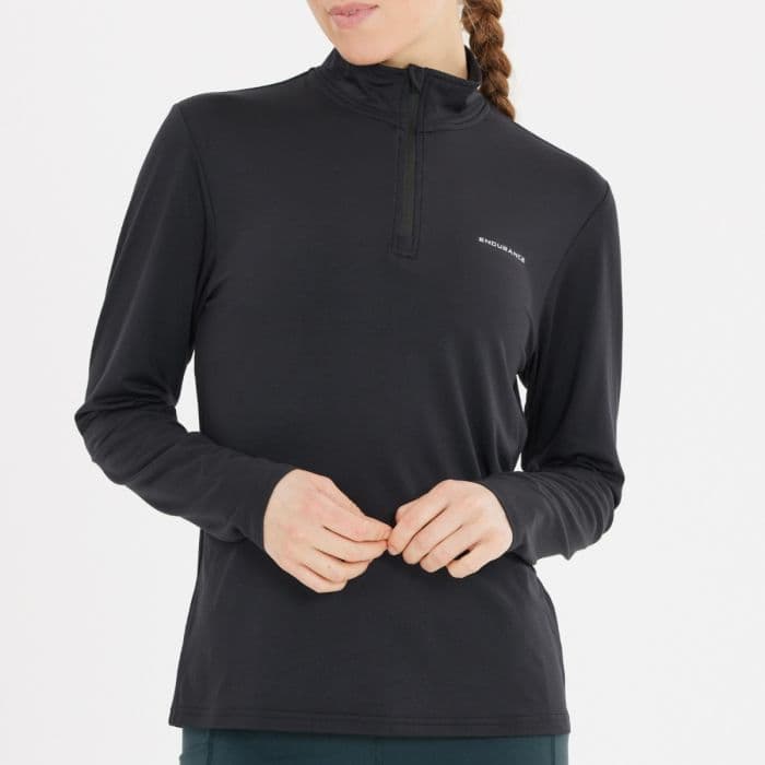 Endurance Aileen Midlayer K. 36 Musta Naiset