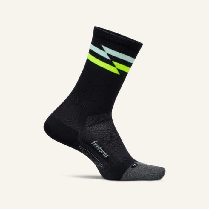 Feetures Elite Ultra Light Mini Crew K. XL 47-51 Musta Unisex